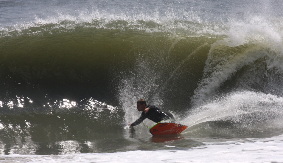 Mike Zeiner. The boogies were pulling in tighter, deeper and holding it longer. They were killing it. Boogie edge turn. Mike Zeiner. Image: Mickey McCarthy
