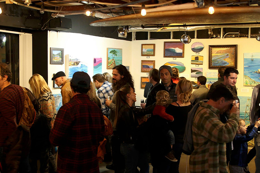 The gallery filled in quickly. Photo: Jerry Jaramillo