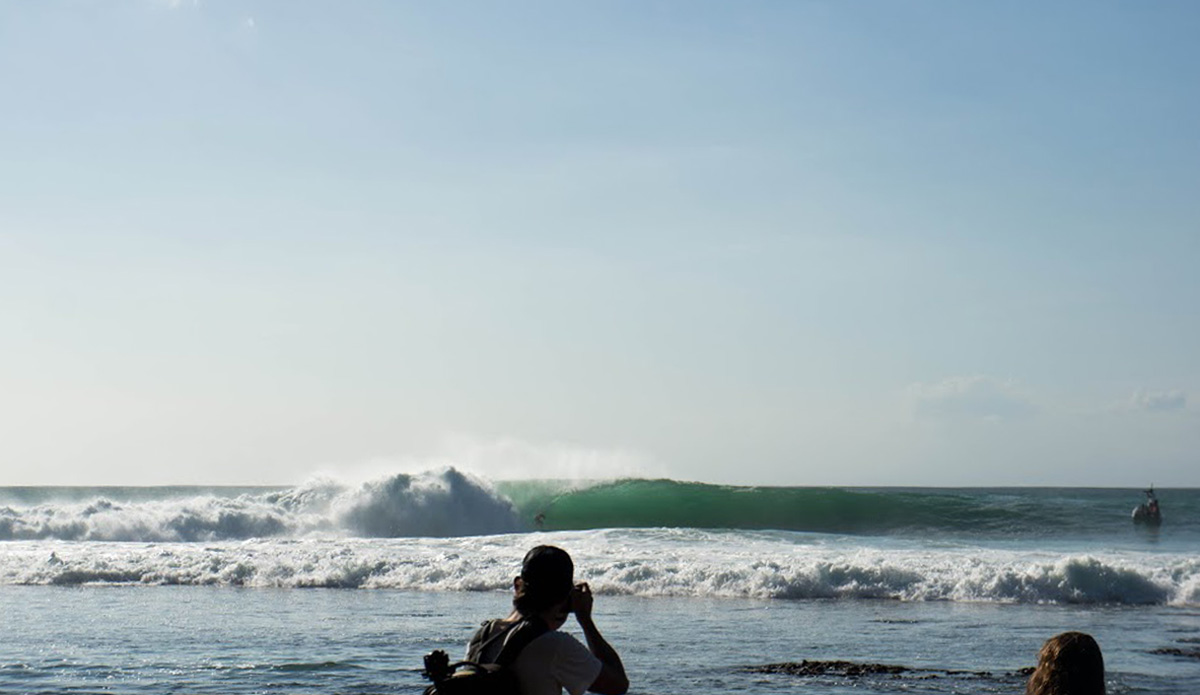 Raditya was poised to take a well-deserved win after an early 9.00, but his long tubes wouldn’t be enough to take down his equally skilled competitor. Photo: <a href=\"https://www.drydenbrown.com/\">Dryden Brown</a>