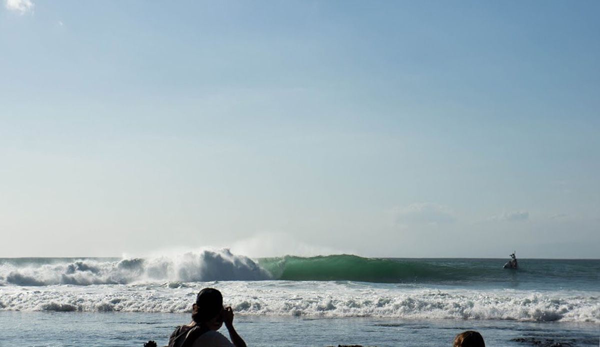 Raditya was poised to take a well-deserved win after an early 9.00, but his long tubes wouldn’t be enough to take down his equally skilled competitor. Photo: <a href=\"https://www.drydenbrown.com/\">Dryden Brown</a>