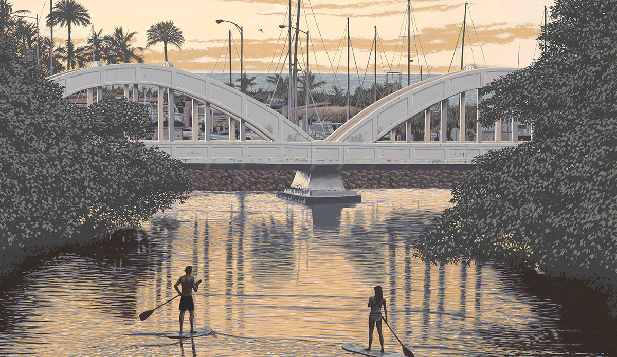 AndrewPalmer HaleiwaPaddleboarders 36x48 200, 10/5/15, 2:12 PM,  8C, 10958x14573 (85+272), 142%, Custom,   1/8 s, R39.3, G30.5, B49.7