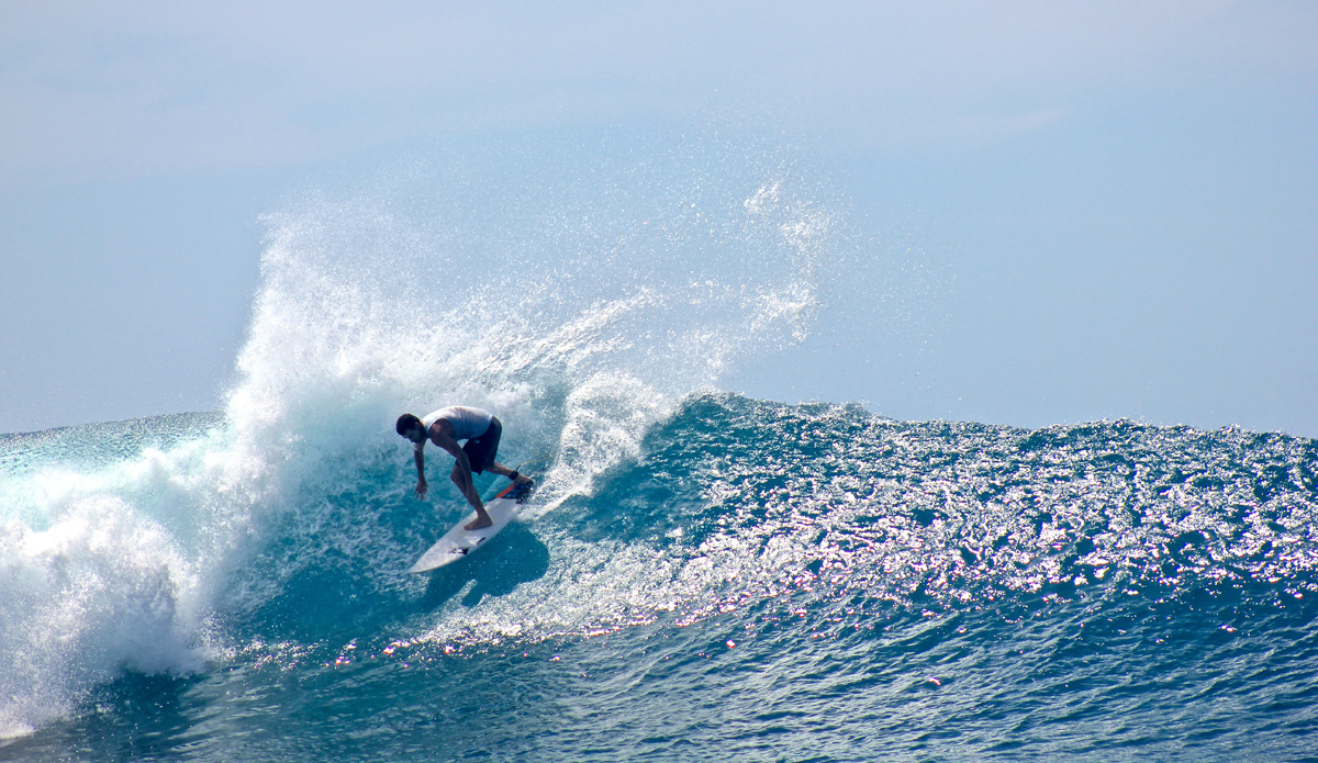 Classic Fijian wall at Restaurants. Photo: <a href=\"https://petemilnesproductions.com/\">Pete Milnes</a>