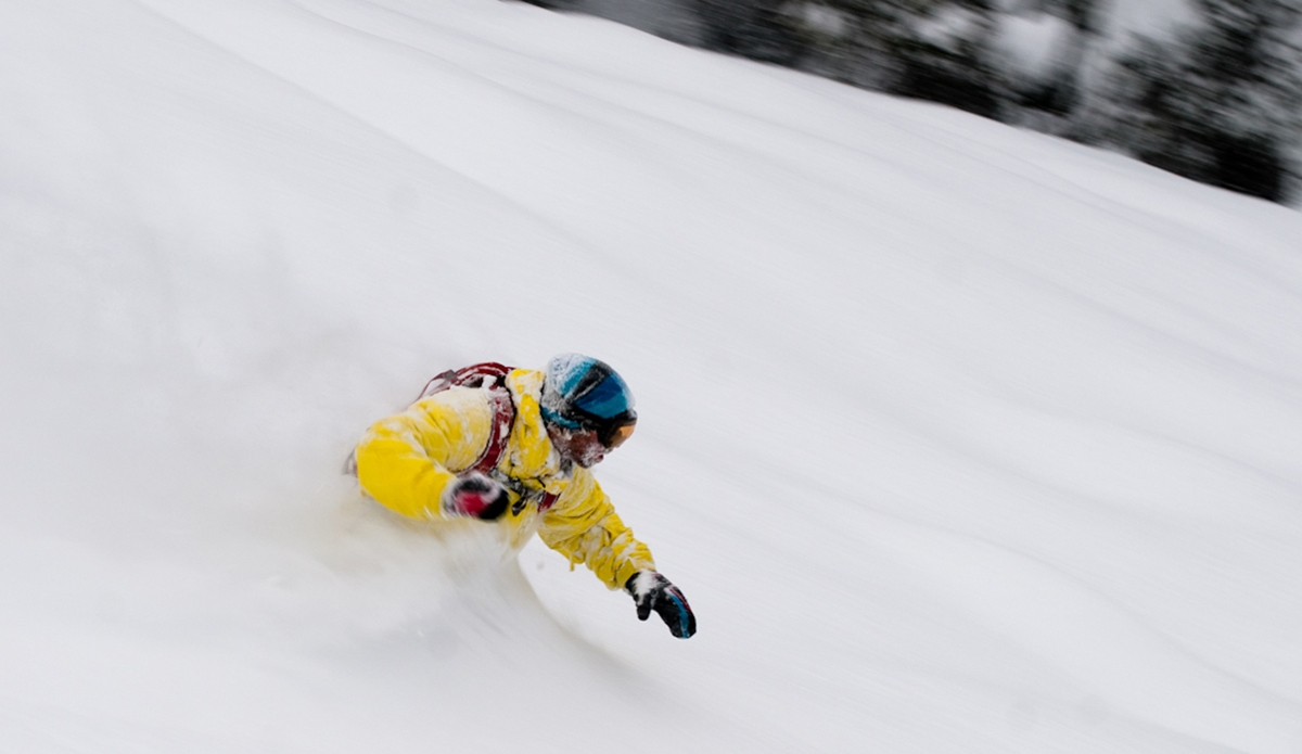 In early December, I had been spending the fall at the beach in California where my wife is from. We just had an epic swell come through and I got the call from DCP that he was going for an early cat skiing trip to Retallack, B,C, and he needed me to come shoot. All I had to do was to fly to Belligham, WA, he’d grab my snow gear in Squamish, BC where we live and would pick me up. In less than 36 hours I traded my wet suit for waist deep snow. Photo: <a href=\"https://www.philtifo.com/\">Phil Tifo</a>