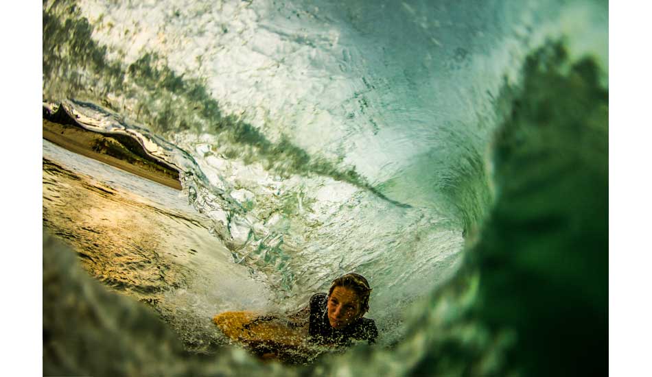 Last light peekaboo. Photo: Pierce Anderson