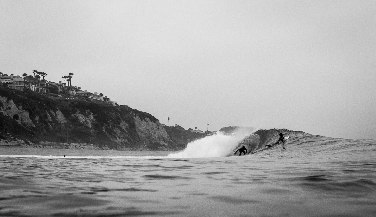 Frank Curren, making his buddy on the shoulder extremely jealous.  Photo: <a href=\"https://www.prprstndrd.com/\"> Trevor Pikhart</a>