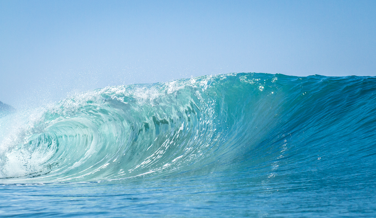 Even in crowded lineups, waves still come through untouched.  Photo: <a href=\"https://www.prprstndrd.com/\"> Trevor Pikhart</a>