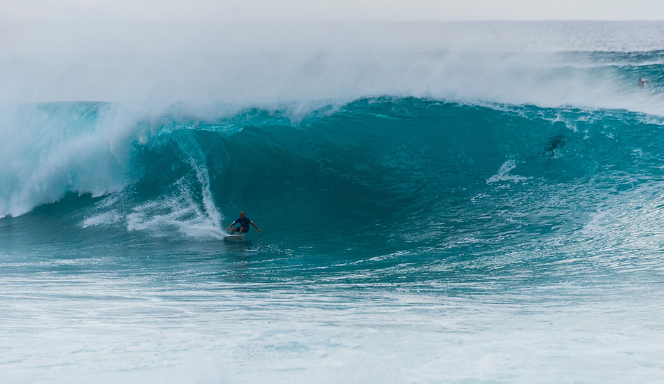 Kelly Slater, bottom turn. Photo: <a href=\"https://www.joliphotos.com/\">Peter Joli Wilson</a>
