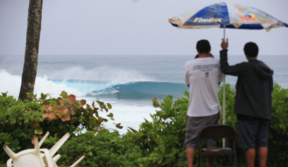 Pulled back on the lawn of the house. Photo: Bielmann