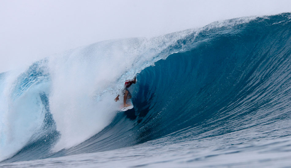 Mitch Coleborn just fitting in. Photo: Bielmann