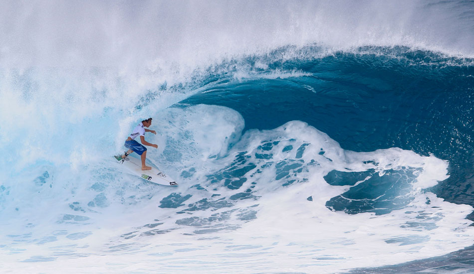 Parker Coffin parking it. Photo: Bielmann
