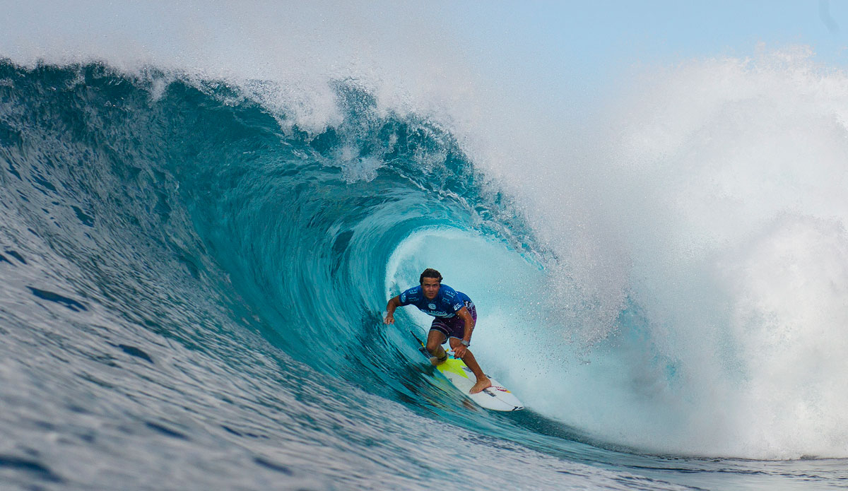 Julian Wilson of Sunshine Coast, Australia (pictured) winning the Billabong Pipe Masters by defeating newly crowned ASP World Champion Gabriel Medina (BRA) in the Final in Hawaii on Friday December 19, 2014. Photo: <a href=\"https://www.aspworldtour.com/\">ASP/</a> Masurel