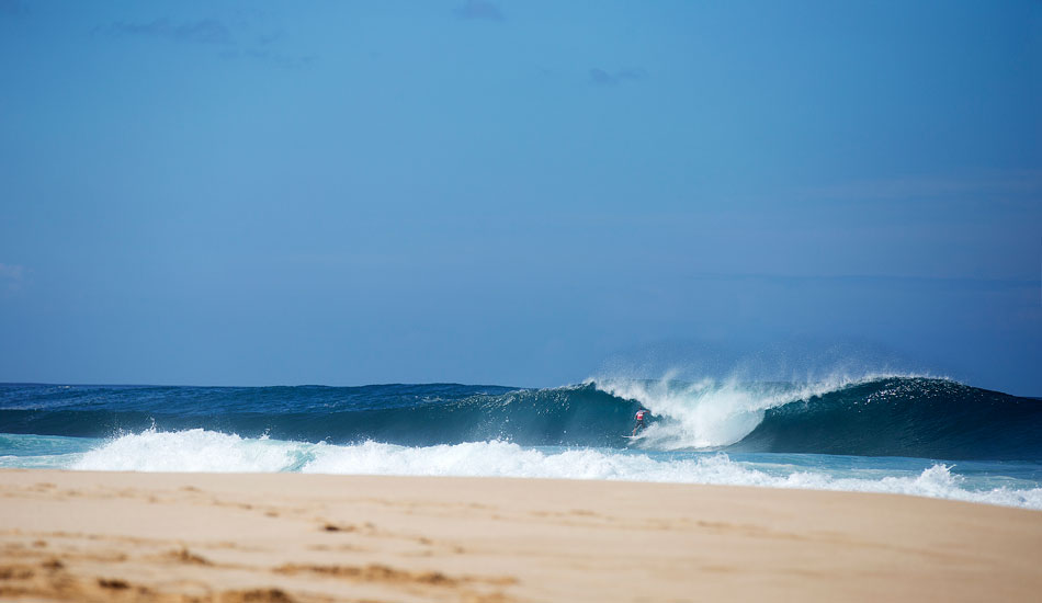 Dusty Payne on a perfect Backdoor runner. Photo: <a href=\"https://mattdunbar.com.au\">Matt Dunbar</a>