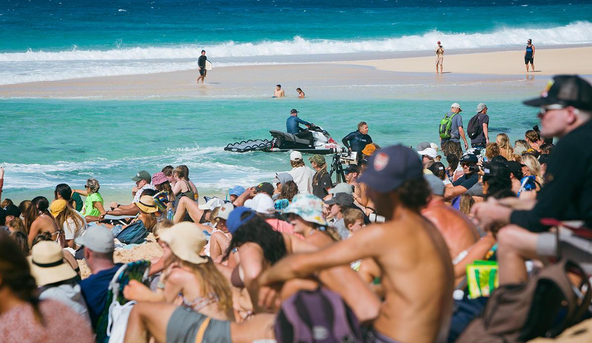 The view near the lagoon was still A-plus. 