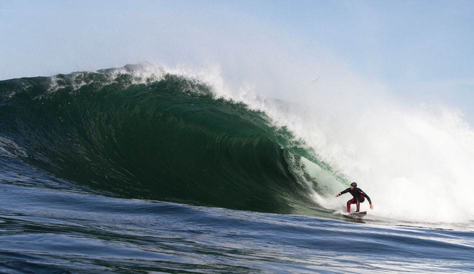 Raph Bruhwiler just couldn\'t get into this one, but got a good view of the lip as it chased him down. Photo: <a href=\"https://www.adamdewolfe.com/Intro.html\" target=_blank>Adam Dewolfe.</a>