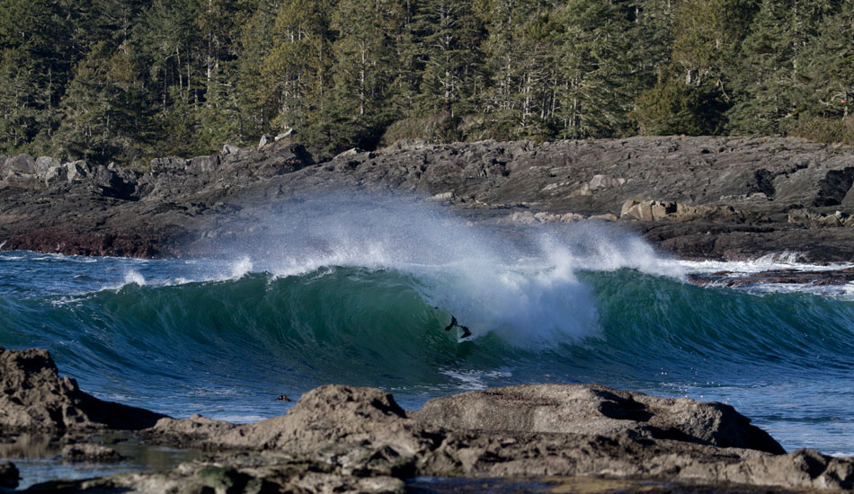 This little wave has its moments. They are few and far between but this day Christian Moutinho got to sneak into a couple. Photo: <a href=\"https://www.adamdewolfe.com/Intro.html\" target=_blank>Adam Dewolfe.</a>