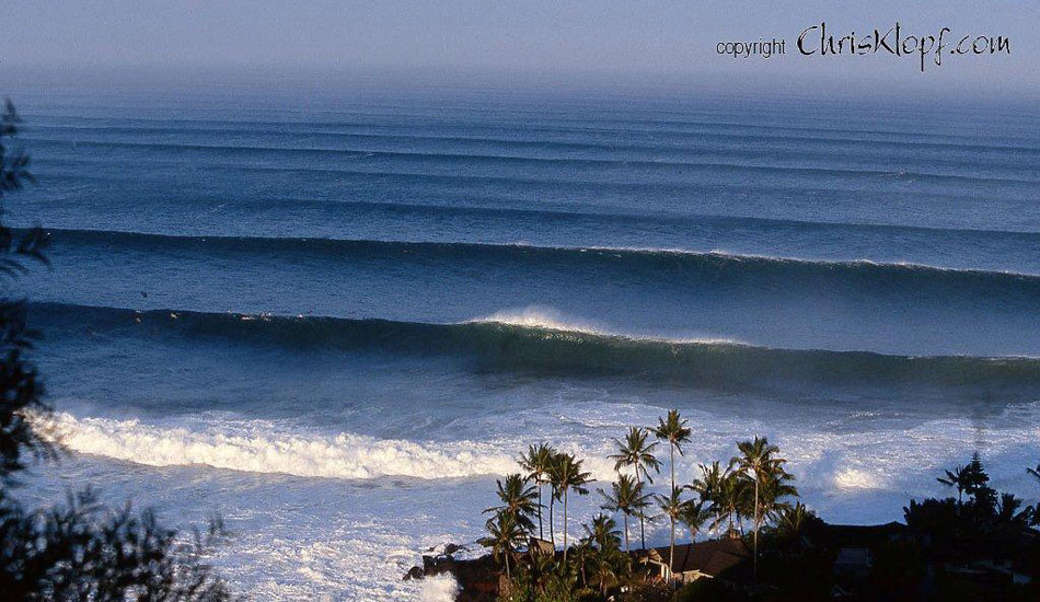 Waimea Bay. Image: <a href=\"https://www.chrisklopf.com/\" target=\"_blank\">Klopf</a>