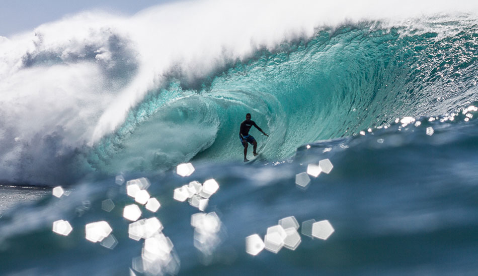 This was taken just over a week ago here on the North Shore of Oahu, This is Pipeline and it was maxed out. I love getting in the water and feeling it\'s power.  Photo: <a href=\"https://500px.com/DougFalterPhotography\">Doug Falter</a>