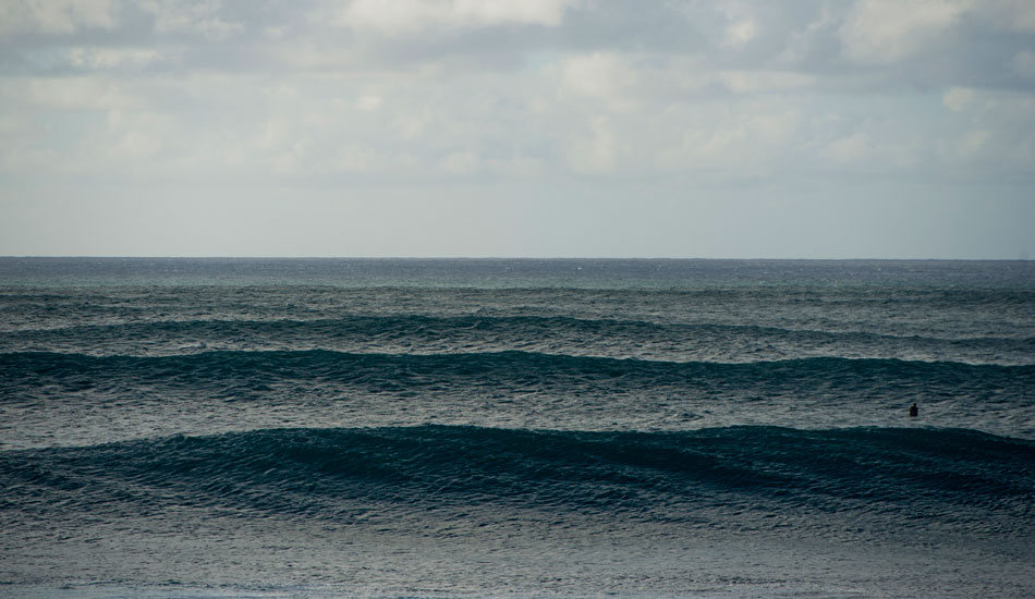 Garrett McNamara sitting deep, really deep.. Pipeline, December 2012. Photo: <a href=\"https://www.dylangordon.com/\" target=_blank>Dylan Gordon</a>