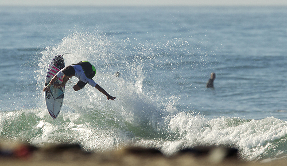 Gabriel Medina varial at Lowers. Always one of the most exciting people to shoot. Photo: <a href=\"https://www.kevinjara.com/\">Kevin Jara</a>