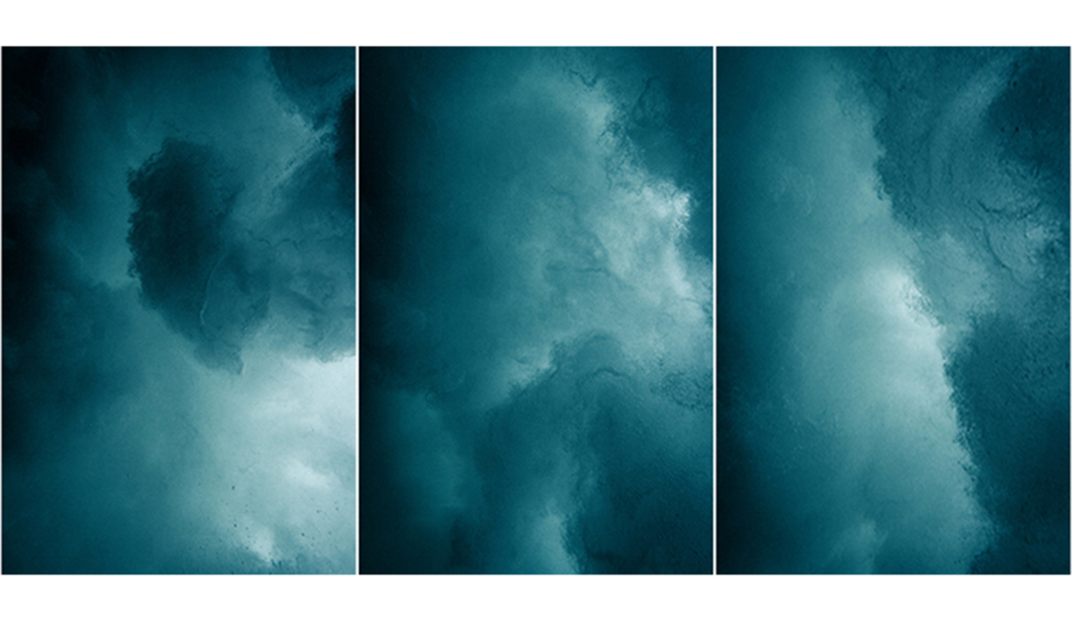 This image was created to convey the chaos every surfer experiences while being pounded underwater. Photo: <a href=\"https://www.kevinjara.com/\">Kevin Jara</a>