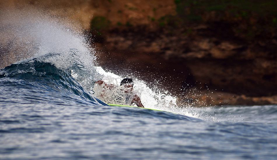 Local longboarder. Photo: <a href=\"https://www.laure-helene-thibaud.com/\" target=_blank>Laure-Hélène Thibaud</a>.