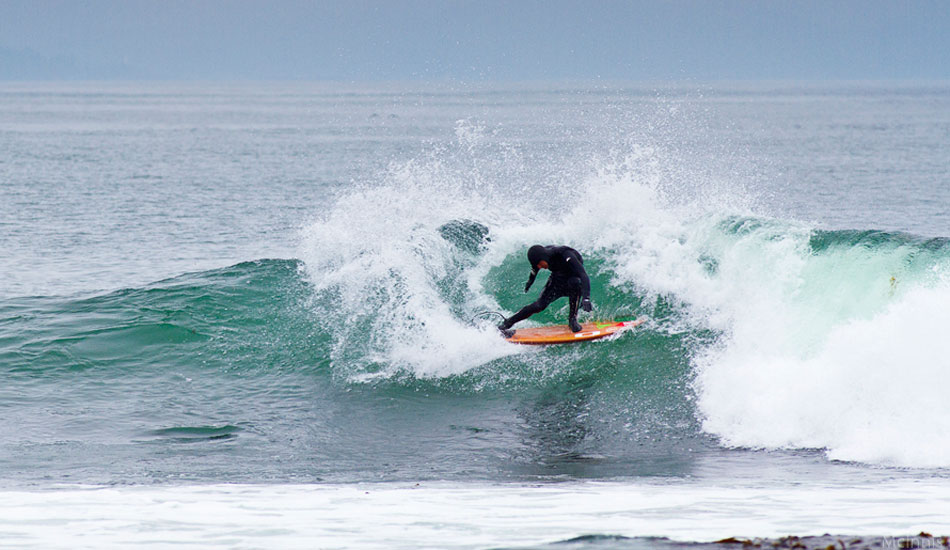 In the middle of this stylish wrap, Raph Bruhwiler was probably actually upset that he wasn’t getting a stand up barrel on a heavy, quadruple overhead wave. The dude is gnarly and has fantastic small wave skills to boot. Check out his most recent Innersection submission for some incredible surfing. Photo: <a href=\"https://markmcinnis.com/\">Mark McInnis</a>