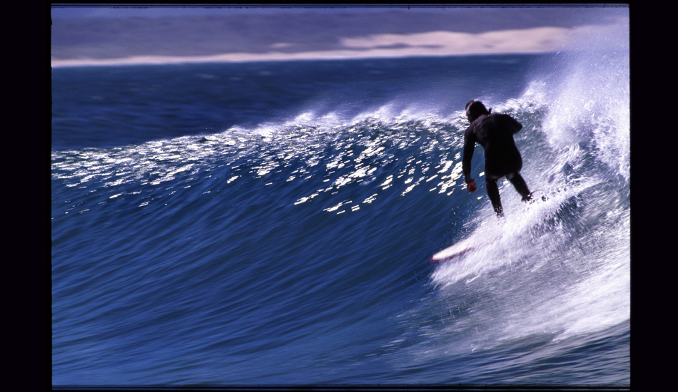 This is Jon Kitamura at J-Bay on a little Andreini Hull. Jon is one of the most stylish surfers I\'ve met, the trim master on anything but three fins. Image: <a href=\"https://www.paulferraris.com/\" target=\"_blank\">Ferraris</a>