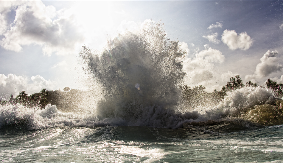 Watery explosion. Photo: <a href=\"http://www.raycollinsphoto.com/\" target=_blank>Ray Collins</a>.