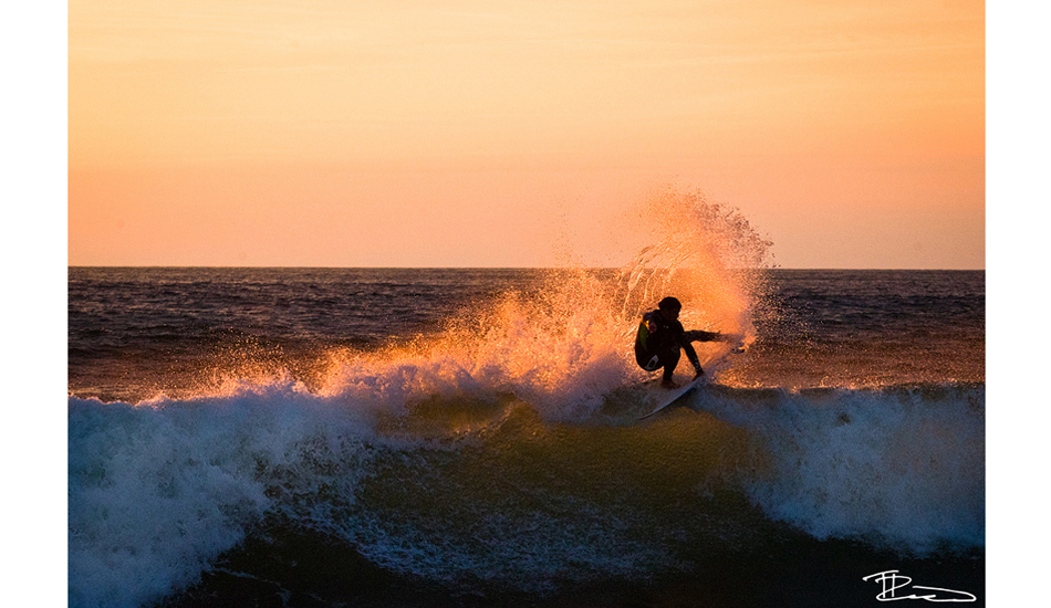 Late season in Hossegor: un-crowded waves, golden sunsets and plenty of chilled summer vibes. All round good times. Photo: <a href=\"http://timborrow.tumblr.com\">Tim Borrow</a>