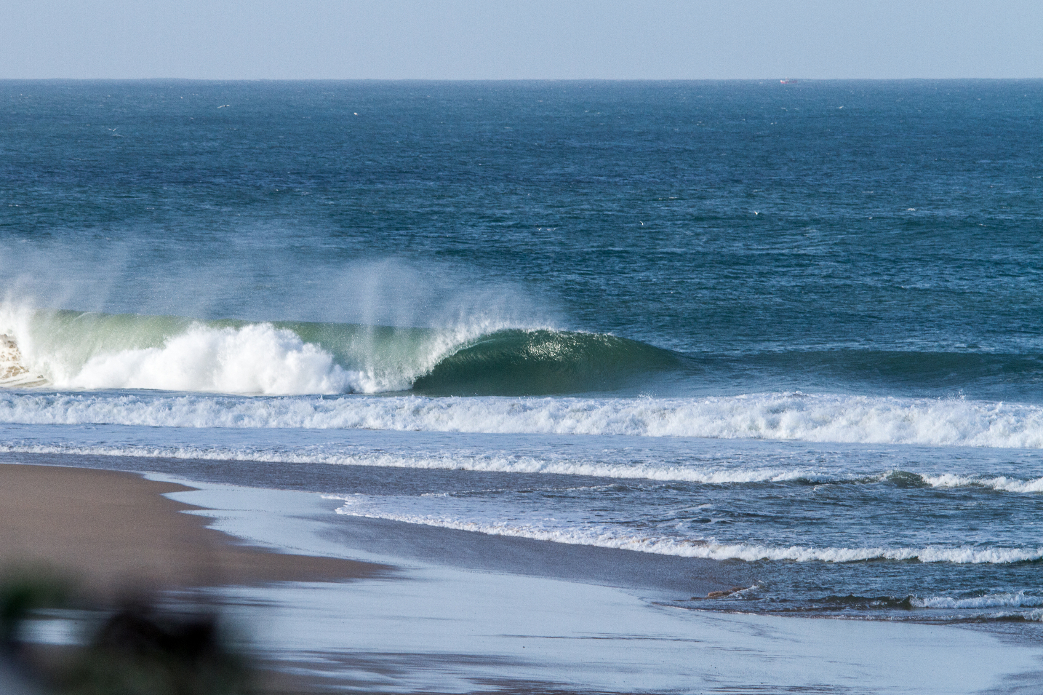 Arriving in Peniche from Lisbon in the early morning before anyone paddled out. Photo: <a href=\"https://www.lukecamerondawson.com\">Luke Dawson</a>