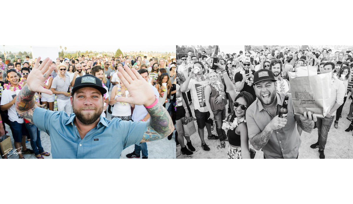 This lucky guy won a five night stay at Turtle Bay on the North Shore of Hawaii! Yeah, he was stoked. 
Photo: <a href=\"https://www.danlemaitrephoto.com\"_blank\">Dan LeMaitre</a>