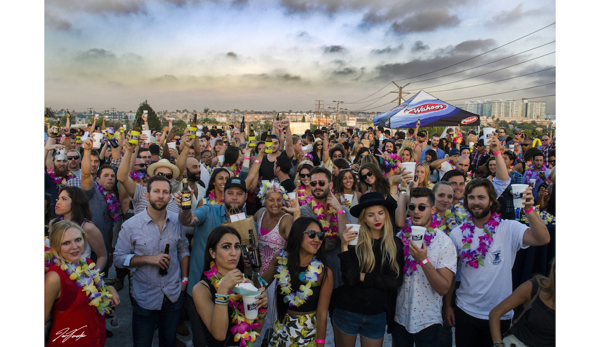 Put your Primos up! A gigantic crowd turned out in full force to celebrate the LA relaunch of Primo Beer, Hawaii\'s Original Beer, at The Inertia HQ. Aloha vibes were in max effect. 
Photo: <a href=\"https://www.danlemaitrephoto.com\"_blank\">Dan LeMaitre</a>