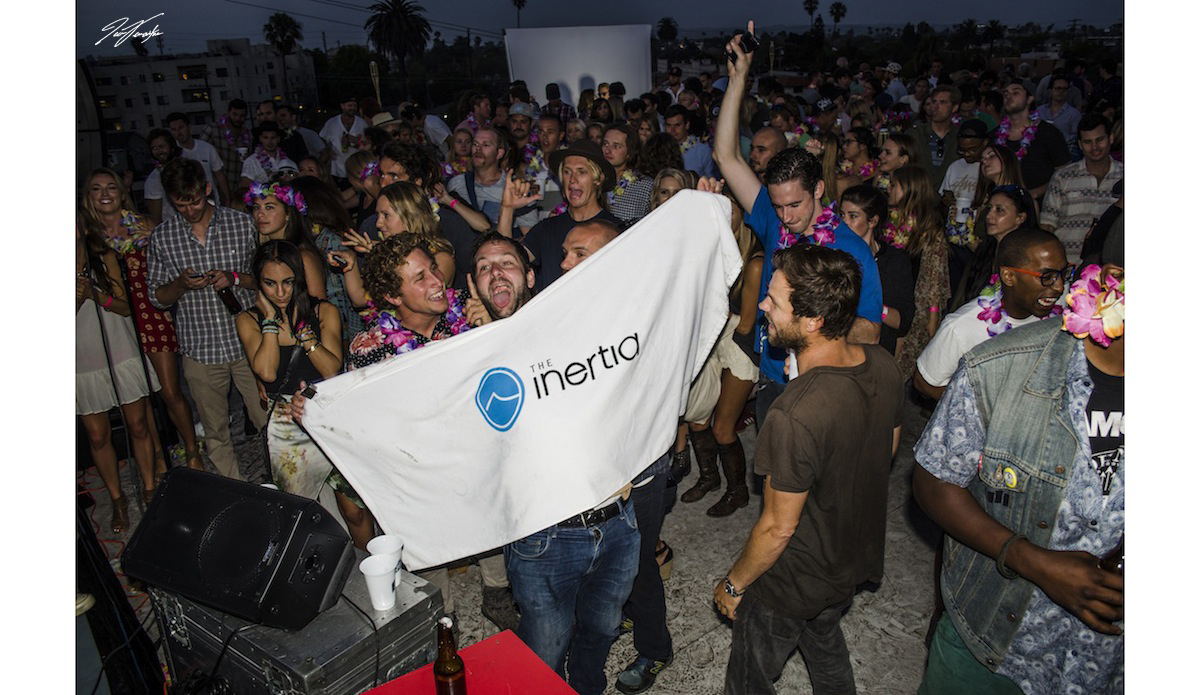 Repping the blue and white! Photo: <a href=\"https://www.danlemaitrephoto.com\"_blank\">Dan LeMaitre</a>