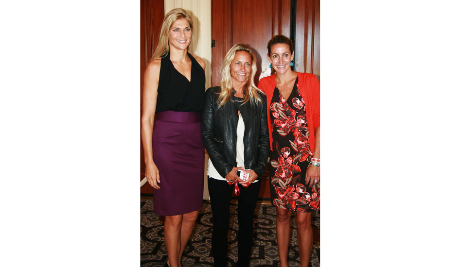 7.	Gabrielle Reece, Lisa Andersen and Summer Sanders gathered at the St. Regis on Monarch Beach in Dana Point. Photo: <a href=\"https://www.thesurfchannel.com\">Surf Channel</a> | Shannon Quirk