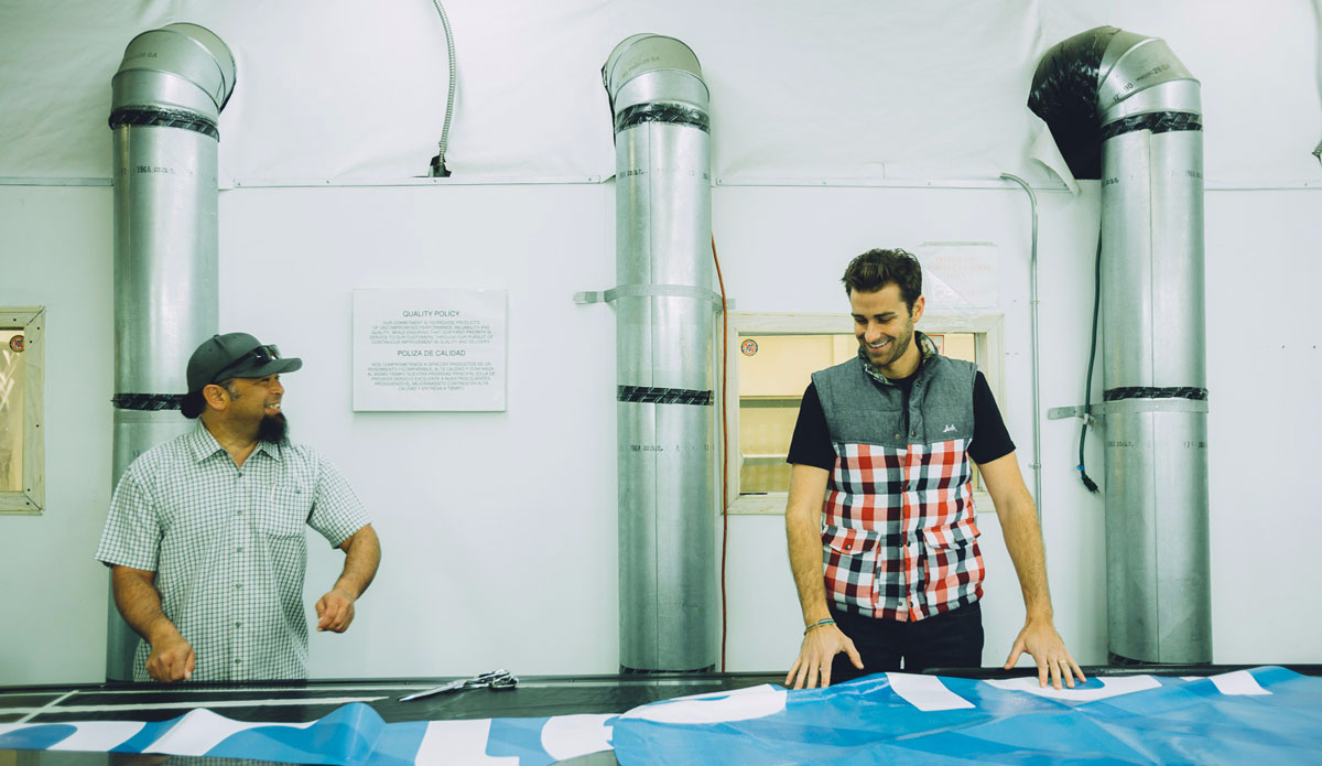 Created from scratch at home in California.