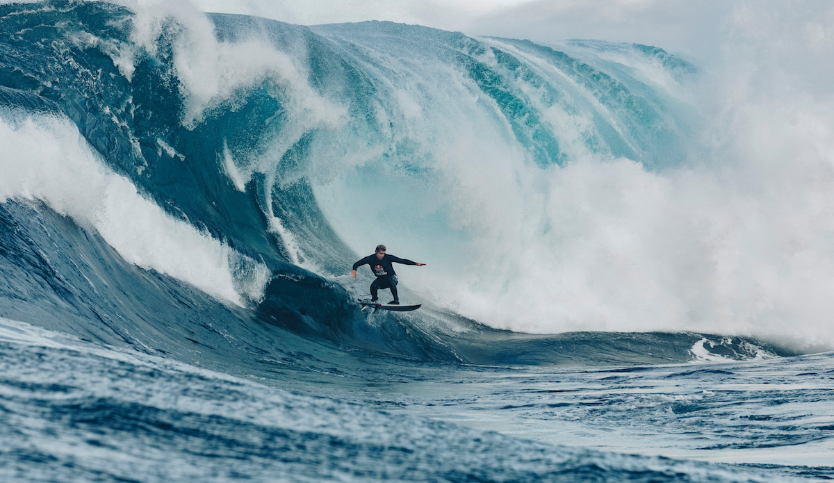 Mick Fanning navigates the Shippies step. Photo: Andrew Chisholm/Red Bull Content Pool