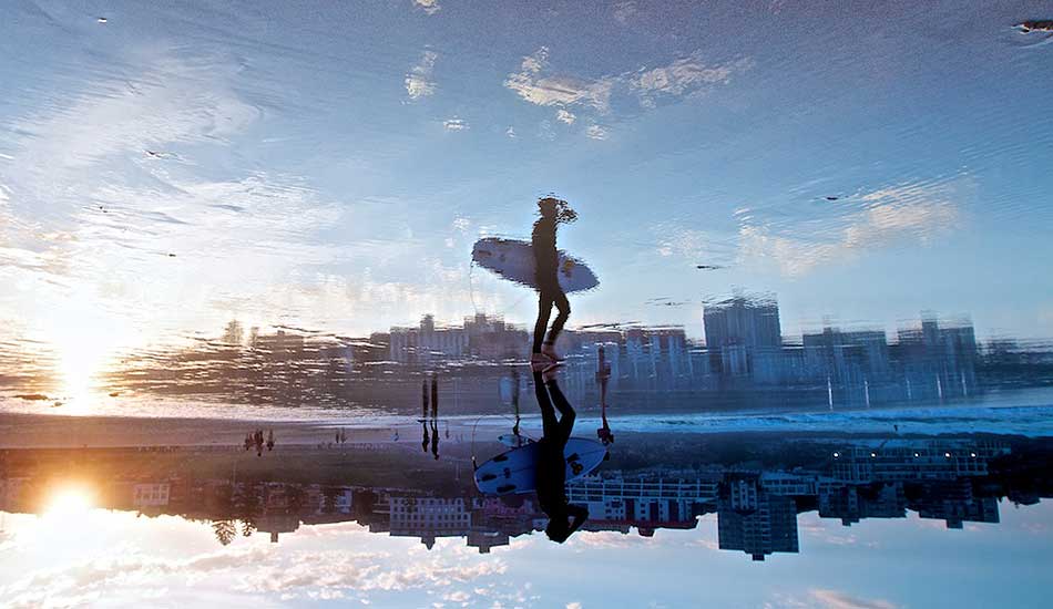Reflections, Bondi Beach. Photo: <a href= \"https://bayflare.com/\" target=_blank>Rhydian Thomas.</a>