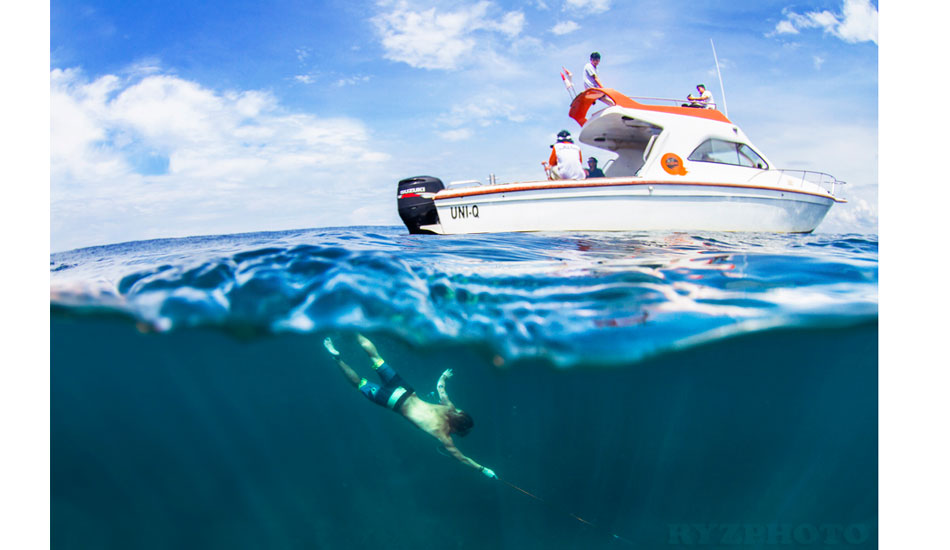 Skunked for waves at G-Land. Photo: <a href=\"https://www.ryzphoto.com\">Ryan Williams</a>