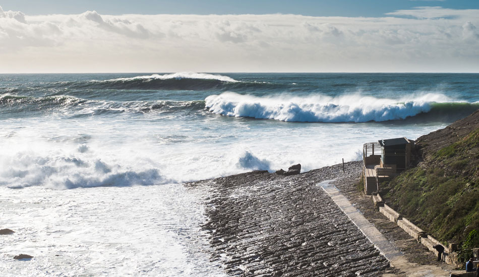 Consolação, a small village close to Peniche, is the stage for some of the biggest swells in Portugal. Working and empty as well. Photo: <a href=\"https://www.surfatlisbonfilmfest.com\">Ricardo Gonçalves</a>