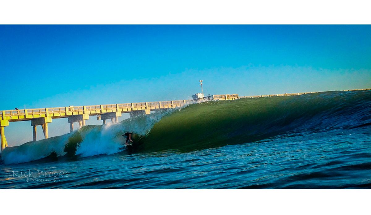 Craig Brown deep in the barrel! Photo: <a href=\"https://richbrooksphotography.squarespace.com/\">Rich Brooks</a>