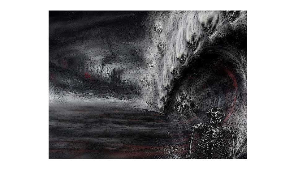 Scratched. Photo: <a href=\"https://www.envirosurfartseries.com\" target=_blank>Richard Morrison</a>