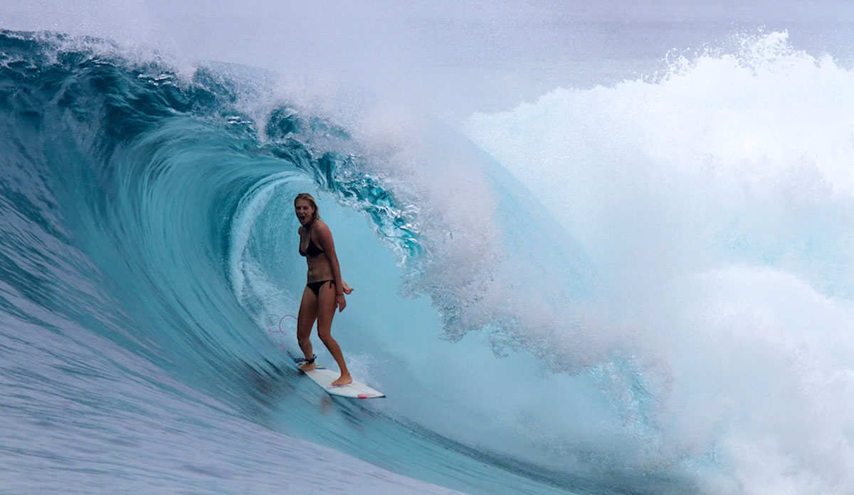 Steph at P-Pass. Not only is she one of the world’s most stylish surfers but she’s also a really nice human! Photo: <a href=\"https://richardkotchphotography.com/\">Richard Kotch</a>