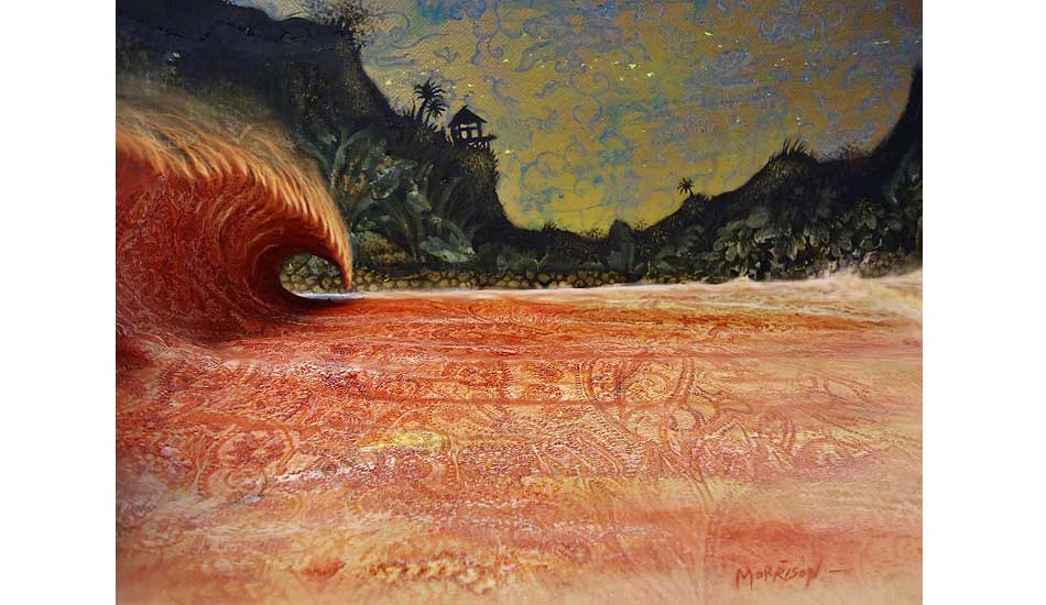 Hot Bali nights. Photo: <a href=\"https://www.envirosurfartseries.com\" target=_blank>Richard Morrison</a>