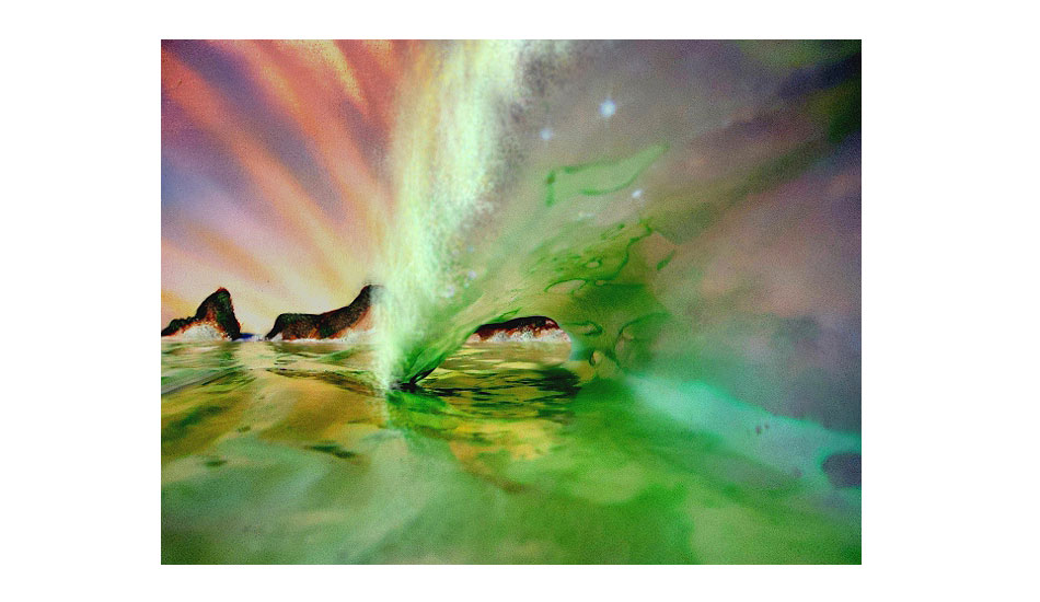 Touchdown. Photo: <a href=\"https://www.envirosurfartseries.com\" target=_blank>Richard Morrison</a>