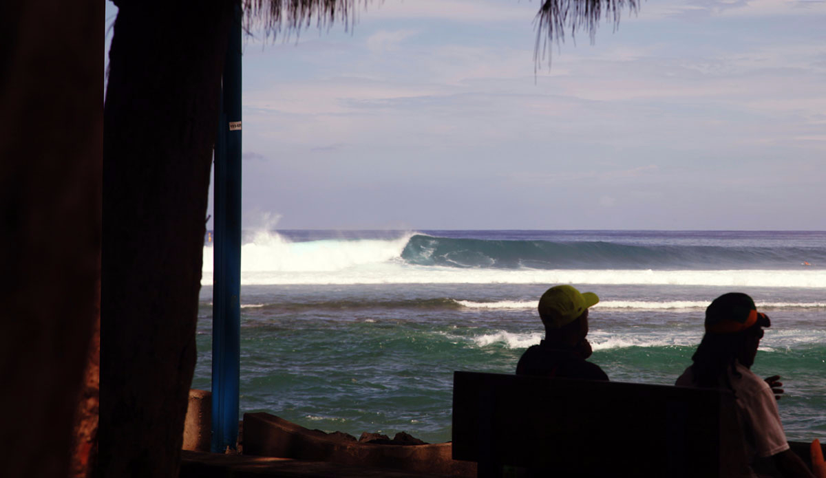 Some locals enjoying the waves and the local produce. Photo: <a href=\"https://Instagram.com/simonjayphotos\" target=\"_blank\"> Simon Rickwood</a>