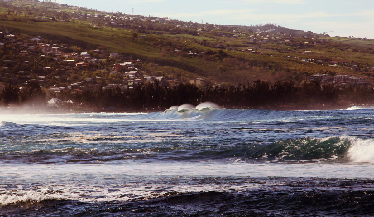 Three peaks at the end section of St Leu (I think!) Photo: <a href=\"https://Instagram.com/simonjayphotos\" target=\"_blank\"> Simon Rickwood</a>