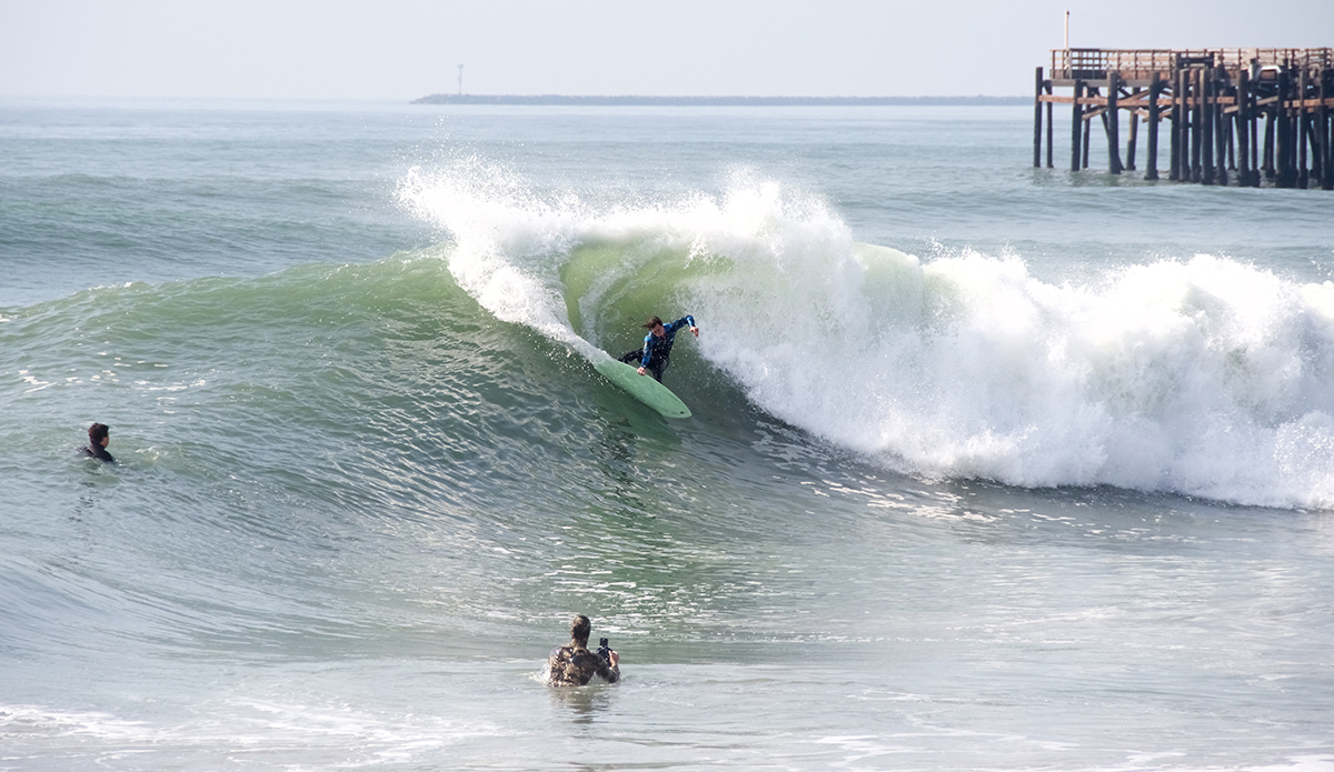 Brad Domke making some of his usual skim magic. Photo: Robb Wilson 