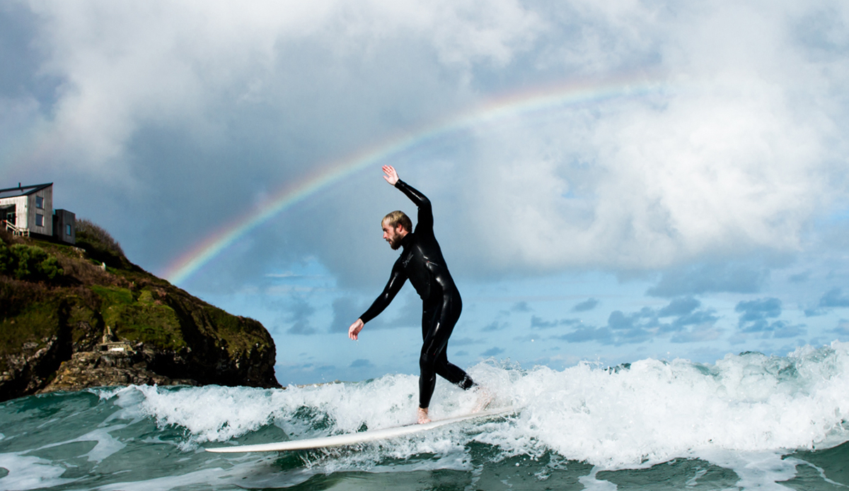 Micheal Lay at Hawks Point, Cornwall. Photo: <a href=\"https://www.robbiedark.com\">Robbie Dark</a>