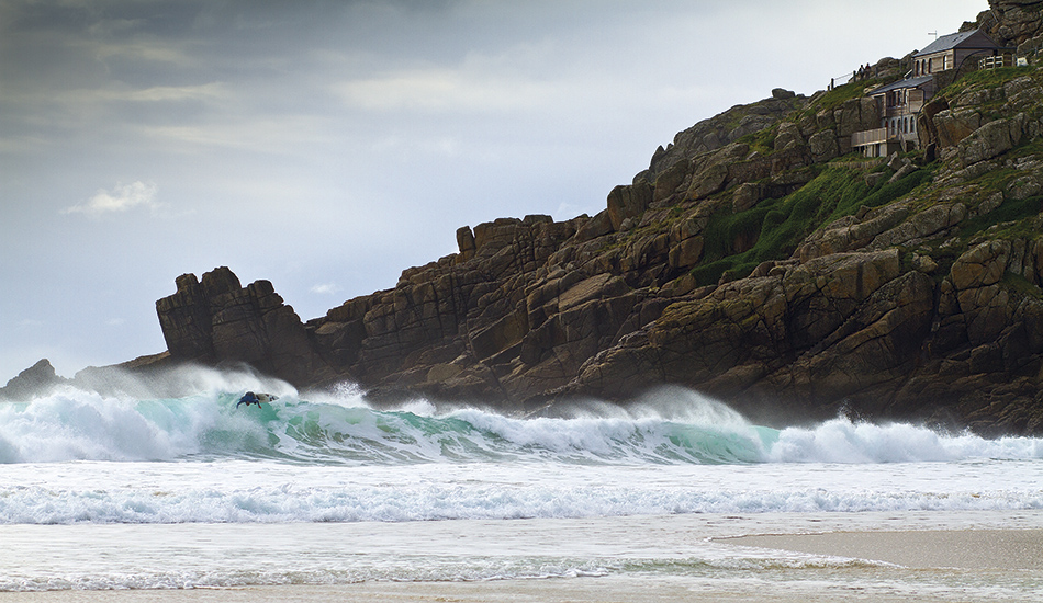 Straight out of Mordor Sam Lamiroy going big in deepest Cornwall. Photo: <a href=\"https://surfphoto.500px.com/home\"> Roger Sharp</a>