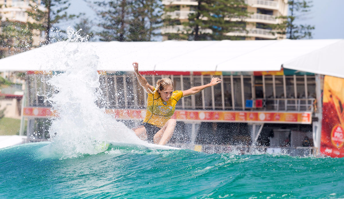 Stephanie Gilmore. Photo: WSL/Cestari